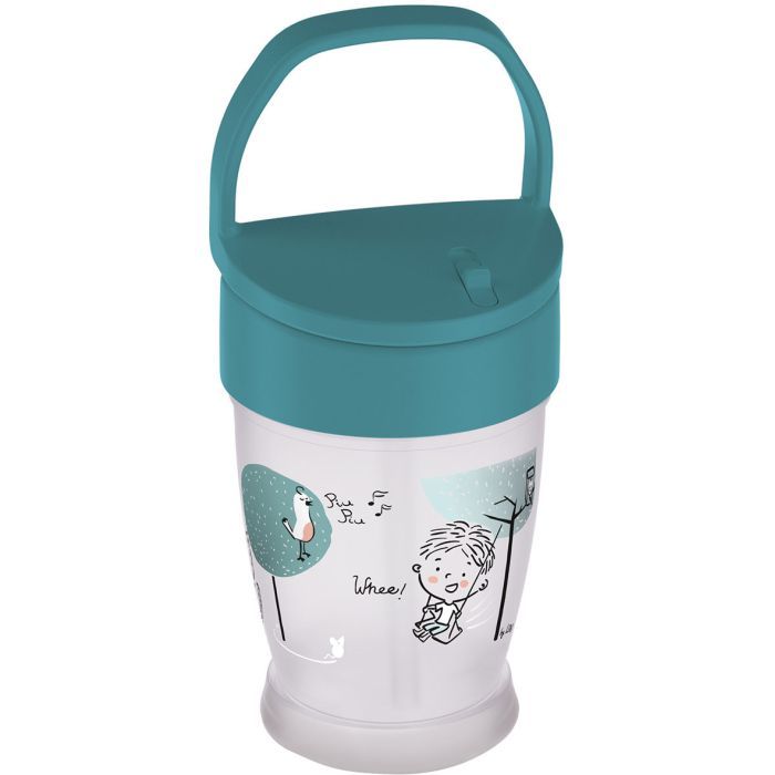 Поїльник-непроливайка Lovi Lovely Boy із силіконовою трубочкою 350 мл (35/355boy)