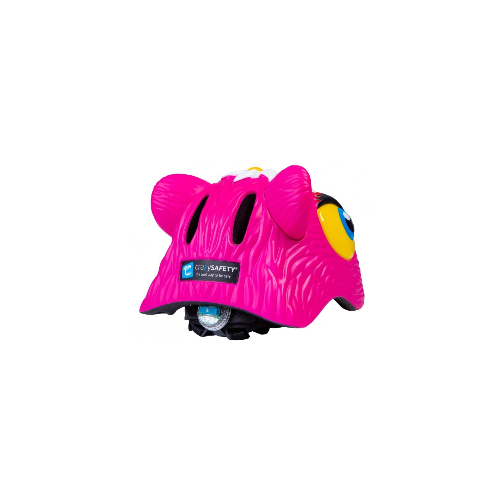 Шлем Velotrade Crazy Safety "Рожевий Леопард" (HEAD-066) изображение 2