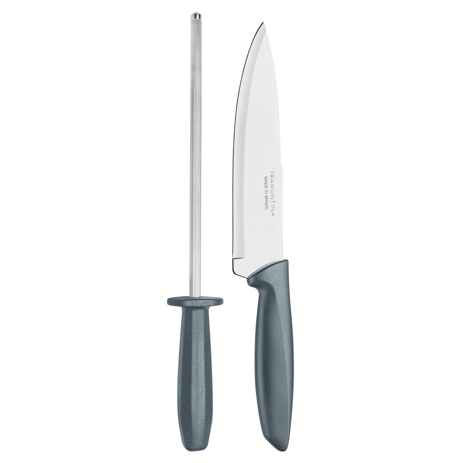 Набор ножей Tramontina Plenus Grey 2 предмети (23498/611)