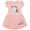 Плаття дитяче POP FASHION з єдинорогами (6835-104G-peach)