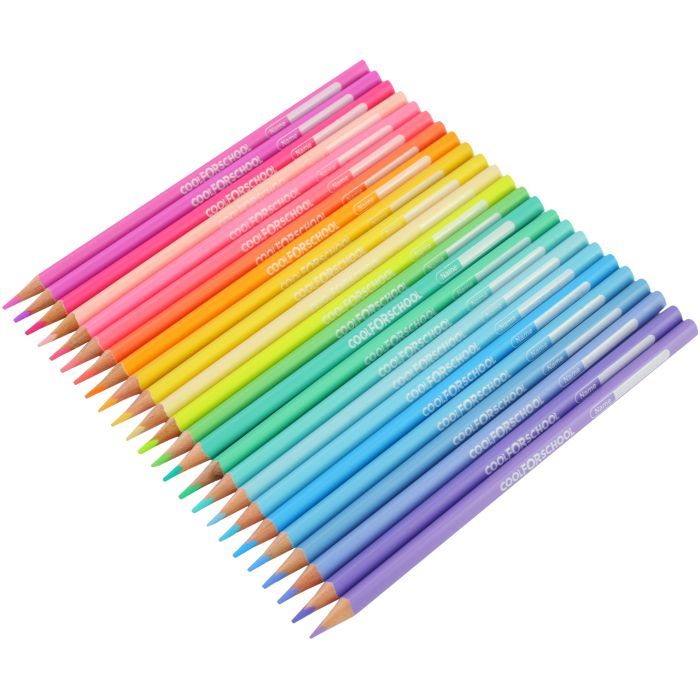 Олівці кольорові Cool For School Pastel Преміум 24 кольори (CF15186) зображення 2