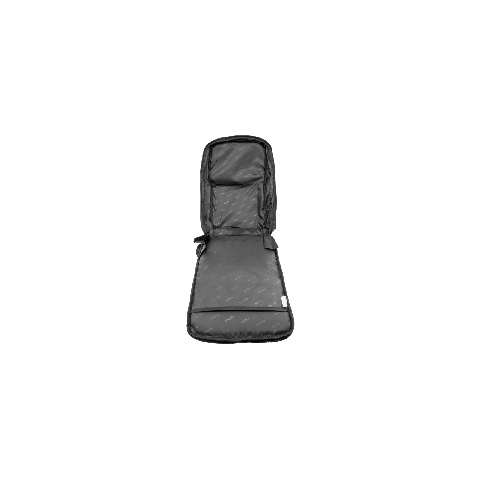 Рюкзак школьный Optima 18.5" Techno мужской 0.7 кг 6-15 л Темно-коричневый (O96915-03) изображение 2