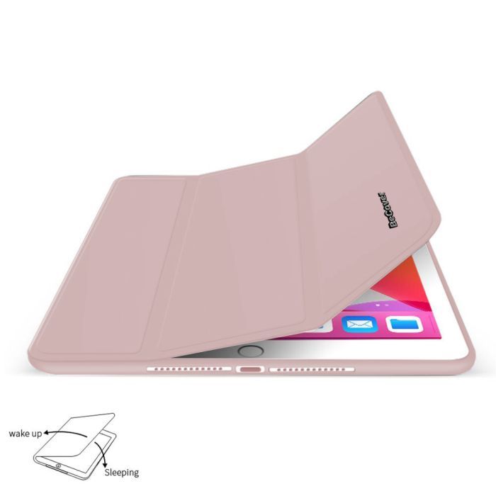 Чехол для планшета BeCover Tri Fold Soft TPU mount Apple Pencil Apple iPad 10.2 2019/2020/2021 Light Blue (706747) изображение 3