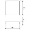 Светильник Eurolamp 16W 4000K (LED-NLS-16/4) изображение 3