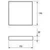Світильник Eurolamp 16W 4000K (LED-NLS-16/4) зображення 3