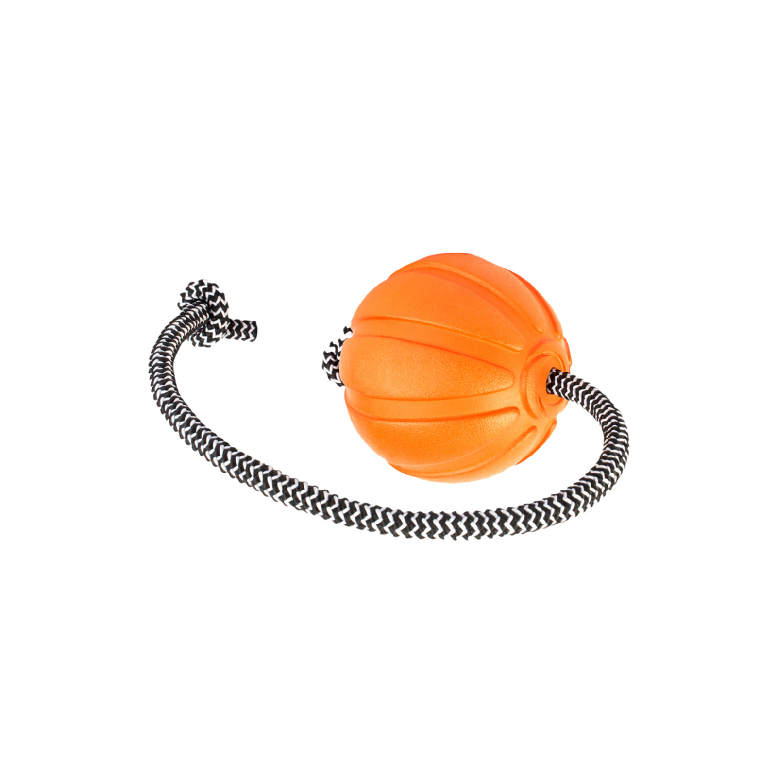 Іграшка для собак Liker Cord М'ячик з мотузкою 9 см (6297)