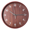 Настенные часы Optima Promo Natural деревянный, темный (O52081-43)