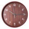 Настенные часы Optima Promo Natural деревянный, темный (O52081-43)