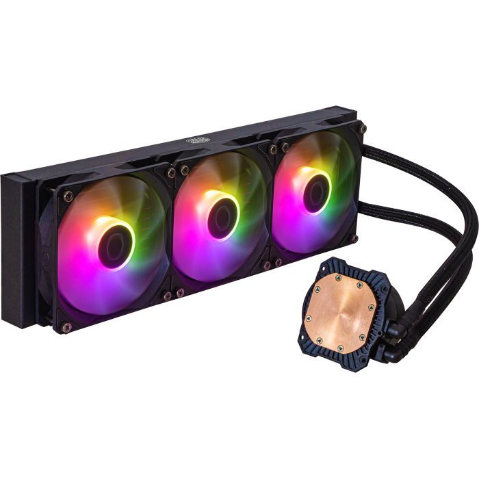 Система жидкостного охлаждения CoolerMaster MasterLiquid 360L Core ARGB (MLW-D36M-A18PZ-R1) изображение 2