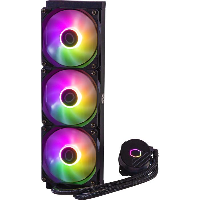 Система жидкостного охлаждения CoolerMaster MasterLiquid 360L Core ARGB (MLW-D36M-A18PZ-R1) изображение 4