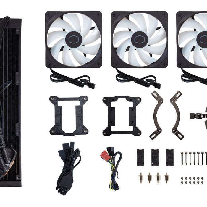 Система жидкостного охлаждения CoolerMaster MasterLiquid 360L Core ARGB (MLW-D36M-A18PZ-R1) изображение 6