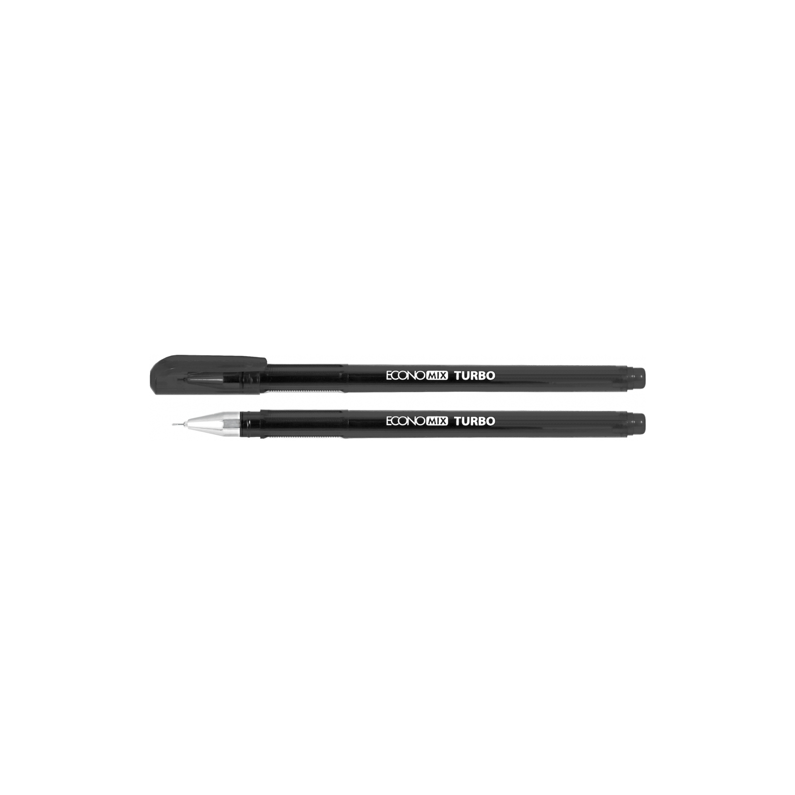 Ручка гелевая Economix TURBO 0,5 мм, черная (E11911-01)