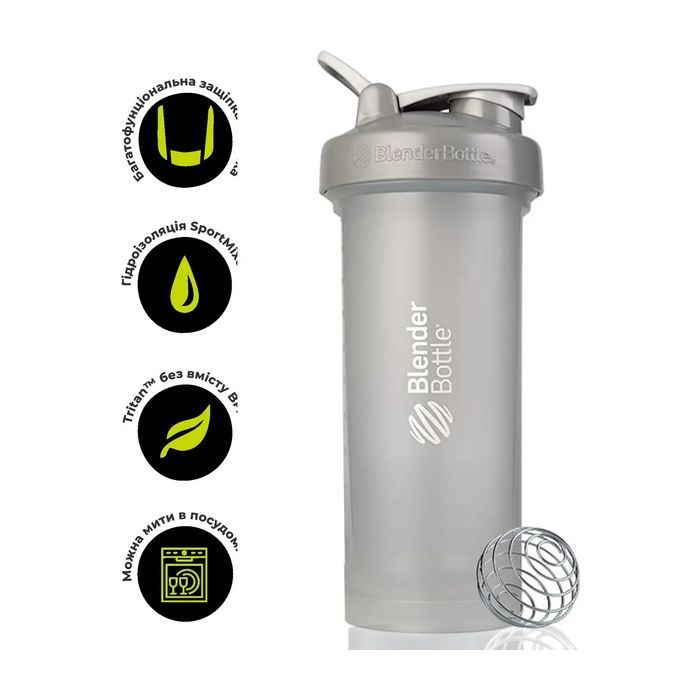 Шейкер спортивный BlenderBottle Pro45 1270ml Emerald Green (Pro45_Emerald_Green)