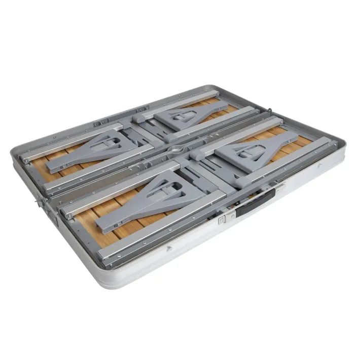 Туристичний стіл Bo-Camp Bamboo Brown/Silver (1404800) зображення 3
