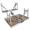 Туристичний стіл Bo-Camp Bamboo Brown/Silver (1404800) зображення 6