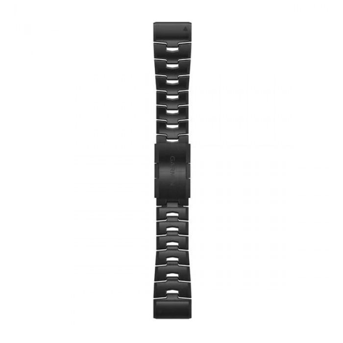 Ремінець до смарт-годинника Garmin fenix 6X 26mm QuickFit Carbon Gray DLC Titanium (010-12864-09)