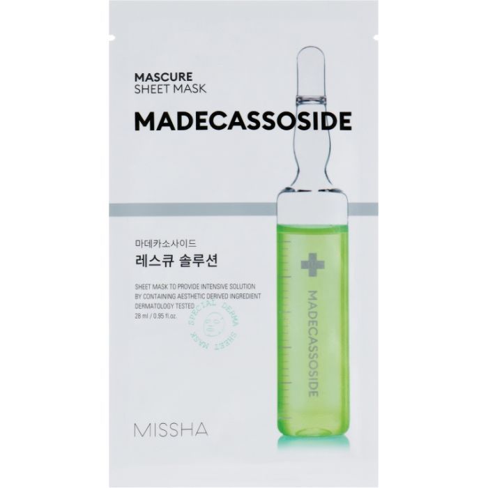 Маска для лица Missha Madecassoside Спасательная 28 мл (8809581456600)
