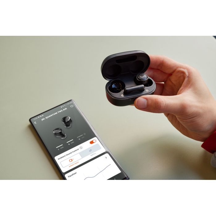 Наушники JBL Quantum TWS Air Black (JBLQTWSAIRBLK) изображение 10