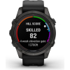 Смарт-часы Garmin fenix 7S Pro Saph Solar, Carbon Gray Ti w/Black Band, GPS (010-02776-11) изображение 4
