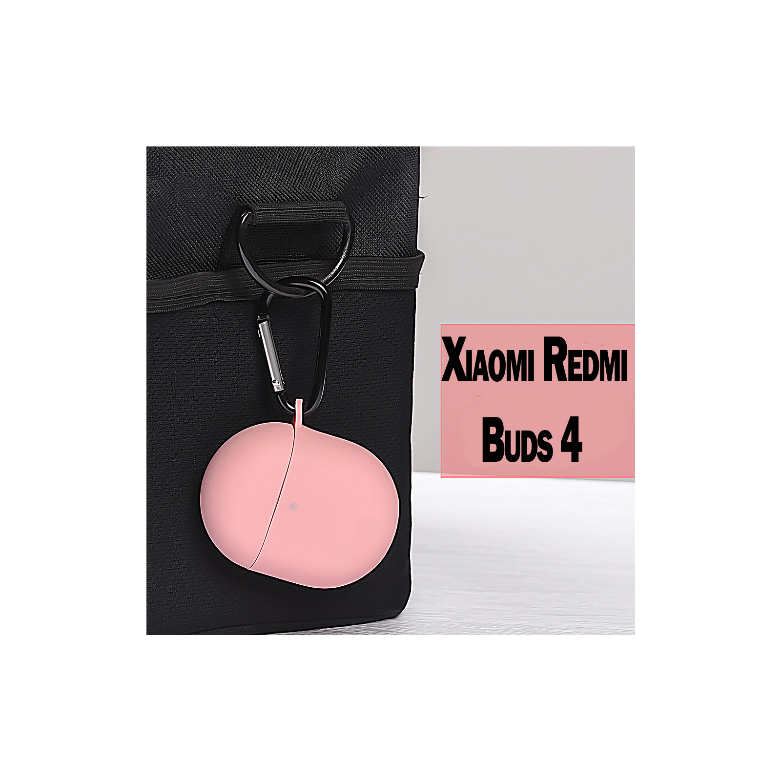 Чохол для навушників BeCover Silicon для Xiaomi Redmi Buds 4 Pink (708845) зображення 2