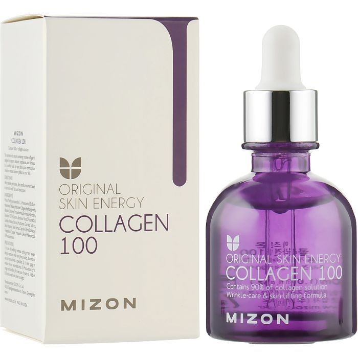 Сироватка для обличчя Mizon Original Skin Energy Collagen 100 Ampoule 30 мл (8809663751593) зображення 2