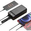 Батарея универсальная XO 50000mAh, PD/18W, QC3.0/22.5W, flashlight, Input(Micro,Type-C,Lightning), Output(3*USB,Type-C) (XO-PR158 / 29211) изображение 4