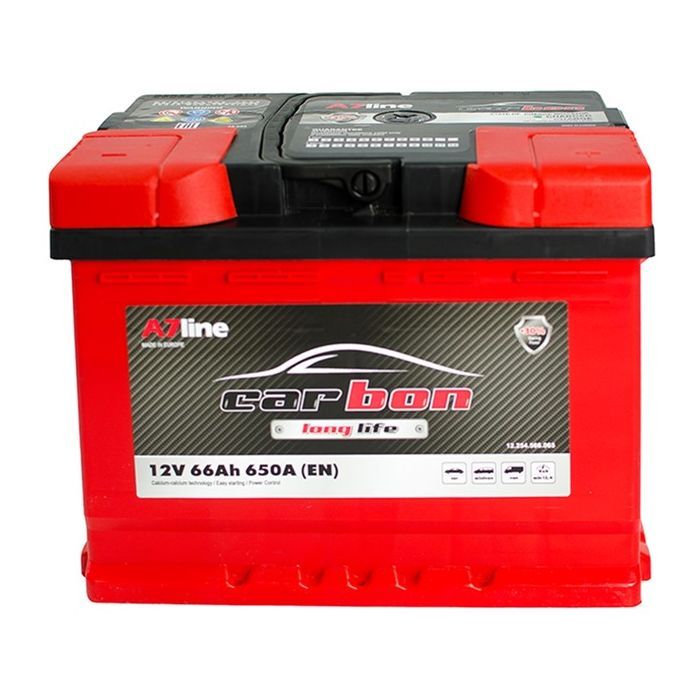 Аккумулятор автомобильный CARBON 66 Ah/12V (CRB66-00)