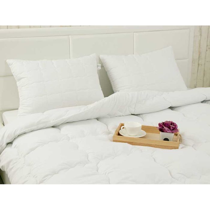 Ковдра Руно силіконова з іонами срібла Warm Silver 200х220 (322.52_Warm Silver) зображення 5