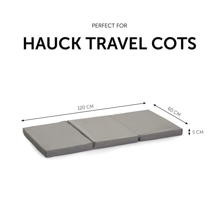 Матрас для детской кроватки Hauck складной Sleeper Grey (89092-9) изображение 5