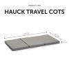 Матрас для детской кроватки Hauck складной Sleeper Grey (89092-9) изображение 5