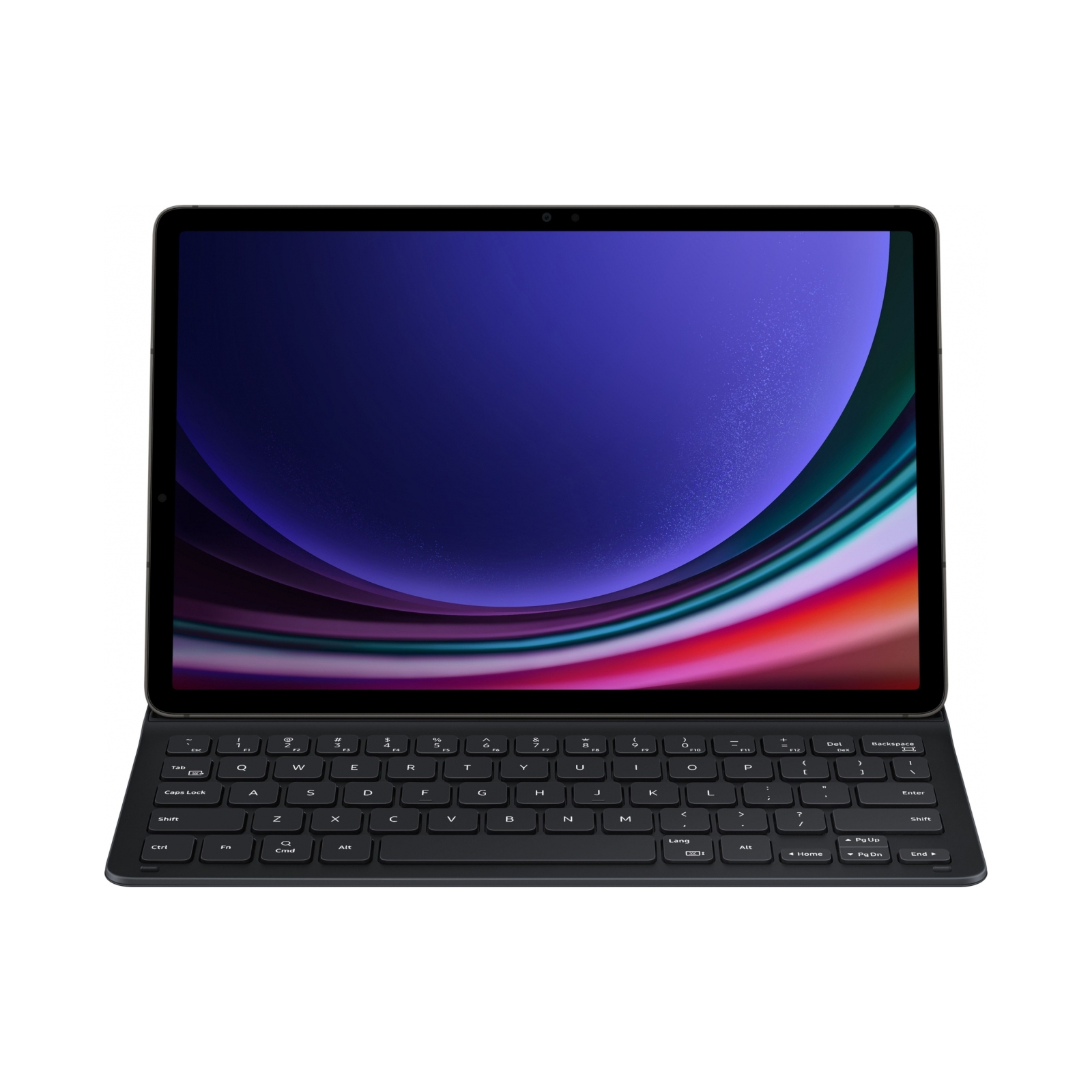 Чохол до планшета Samsung Samsung Tab S9 Book Cover Keyboard Slim Black (EF-DX710BBEGUA) зображення 3