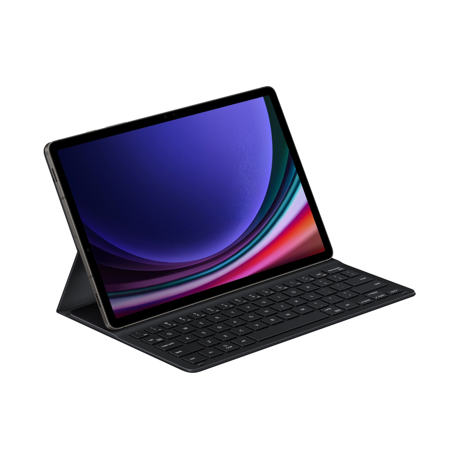 Чехол для планшета Samsung Samsung Tab S9 Book Cover Keyboard Slim Black (EF-DX710BBEGUA) изображение 4