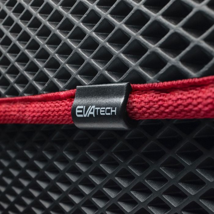 Сумка-органайзер EVAtech L-PRO 32x75x30 см. Ромб черный с красным кантом (BS13641OL3RBR) изображение 2