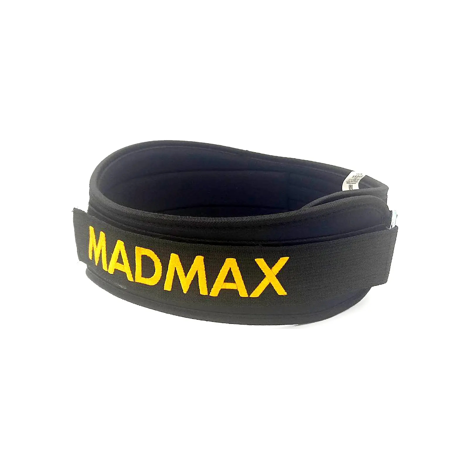 Атлетический пояс MadMax MFB-313 Body Conform неопреновий Black XXL (MFB-313_XXL) изображение 10