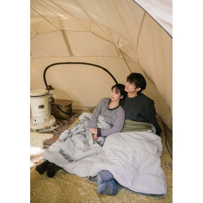 Спальный мешок Naturehike двомісний із подушками NH21MSD06 Green (6927595795330) изображение 5