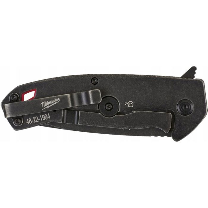 Нож Milwaukee HARDLINE Smooth выкидной с гладким лезвием (48221994) изображение 2