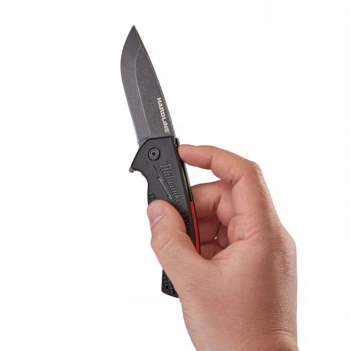 Нож Milwaukee HARDLINE Smooth выкидной с гладким лезвием (48221994) изображение 5