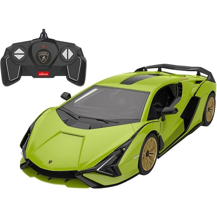 Радиоуправляемая игрушка Rastar Lamborghini Sian конструктор 1:18 (97400) изображение 2