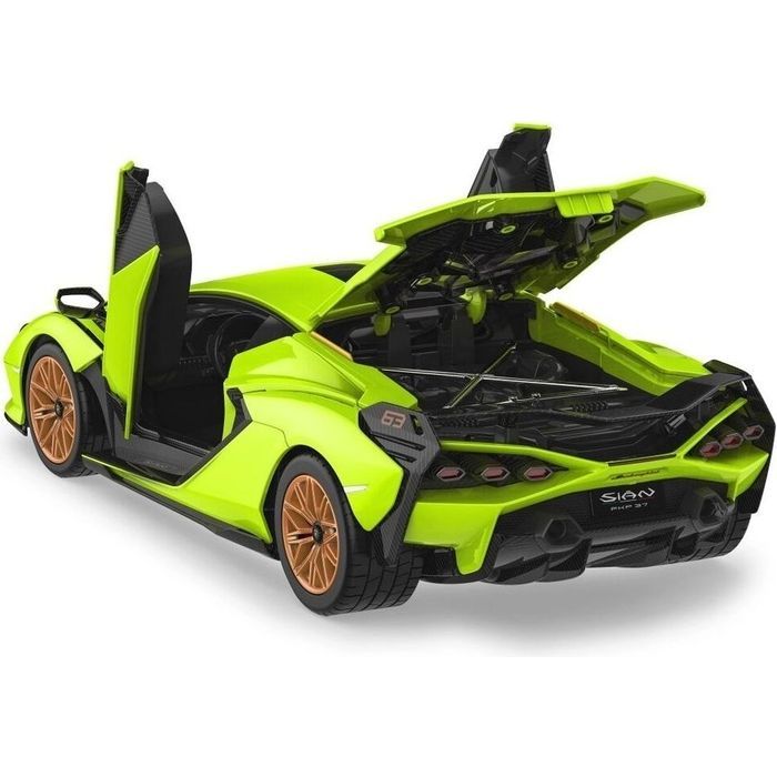 Радиоуправляемая игрушка Rastar Lamborghini Sian конструктор 1:18 (97400) изображение 4