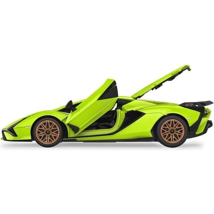 Радиоуправляемая игрушка Rastar Lamborghini Sian конструктор 1:18 (97400) изображение 7