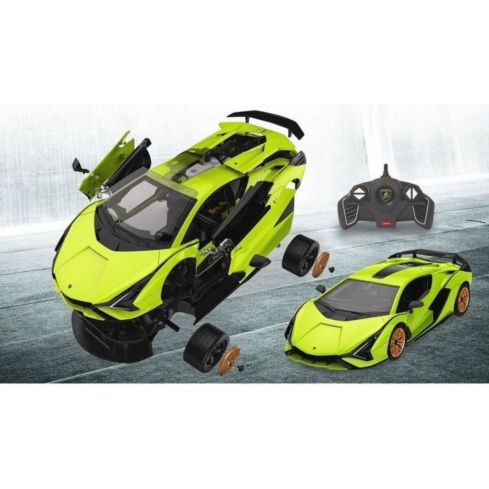 Радиоуправляемая игрушка Rastar Lamborghini Sian конструктор 1:18 (97400) изображение 8