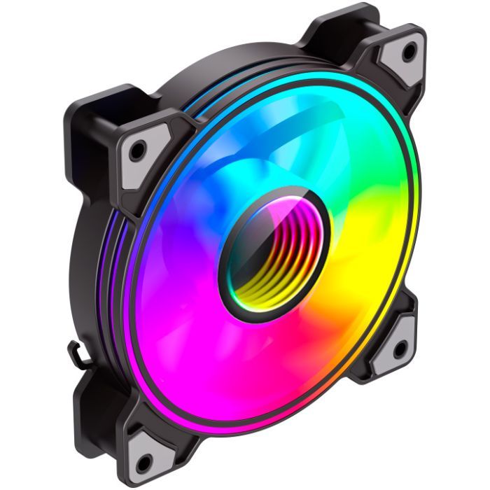 Кулер для корпуса Gamemax Dual Ring Infinity BK