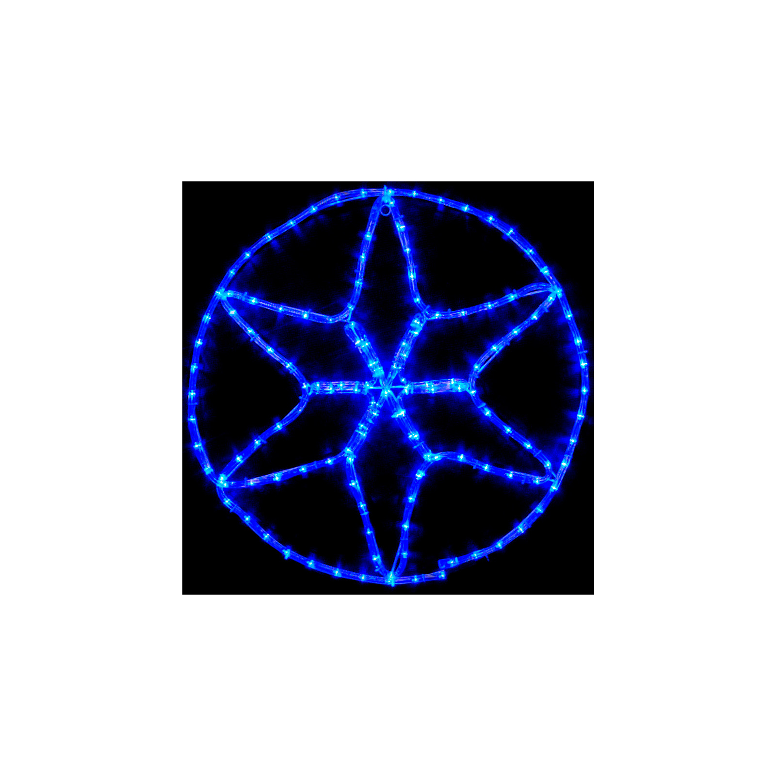 Гирлянда Delux Motif flash Star 60 х 60 см синий P44 EN (90012984)