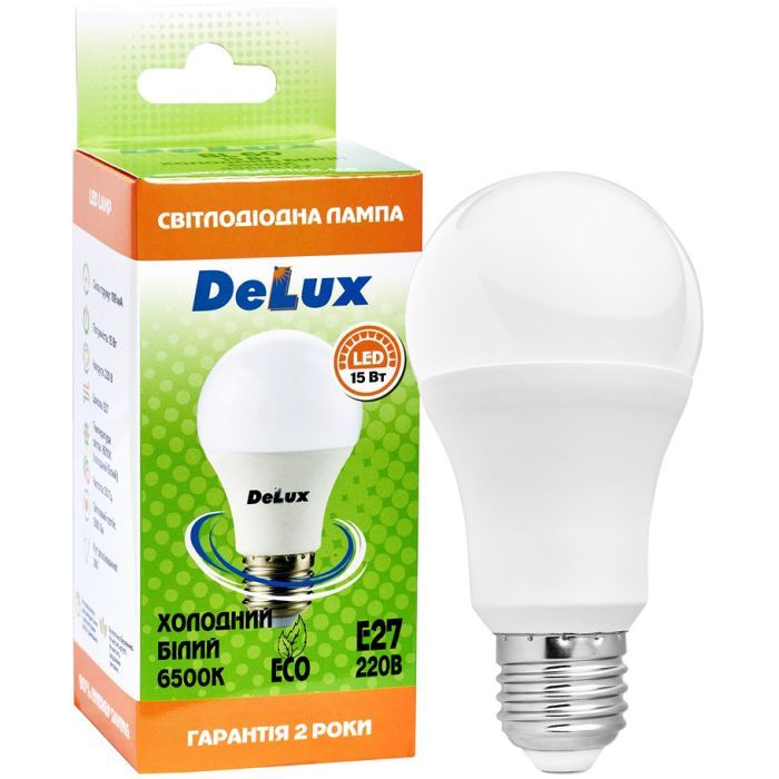 Лампочка Delux BL 60 15 Вт 6500K (90022086) зображення 3