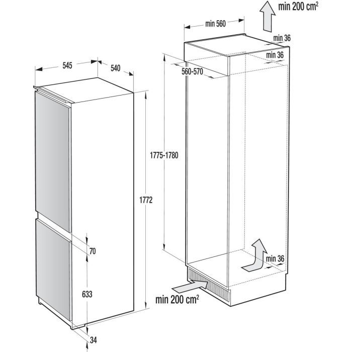 Холодильник Gorenje NRKI4182A1 изображение 12