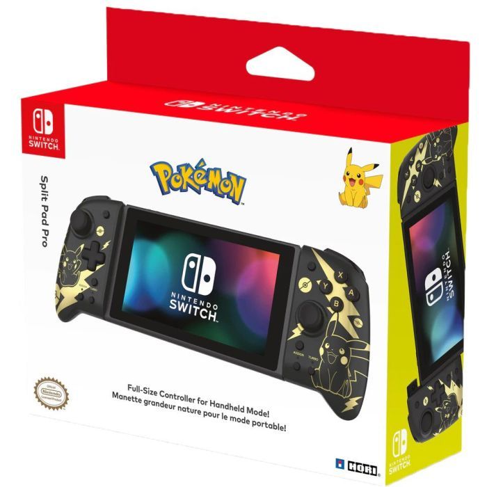 Геймпад Hori Split Pad Pro (Pokemon Pikachu Black Gold) for Nintendo (NSW-295U) изображение 7