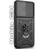 Чохол до мобільного телефона BeCover Military Nokia C31 Black (709986)