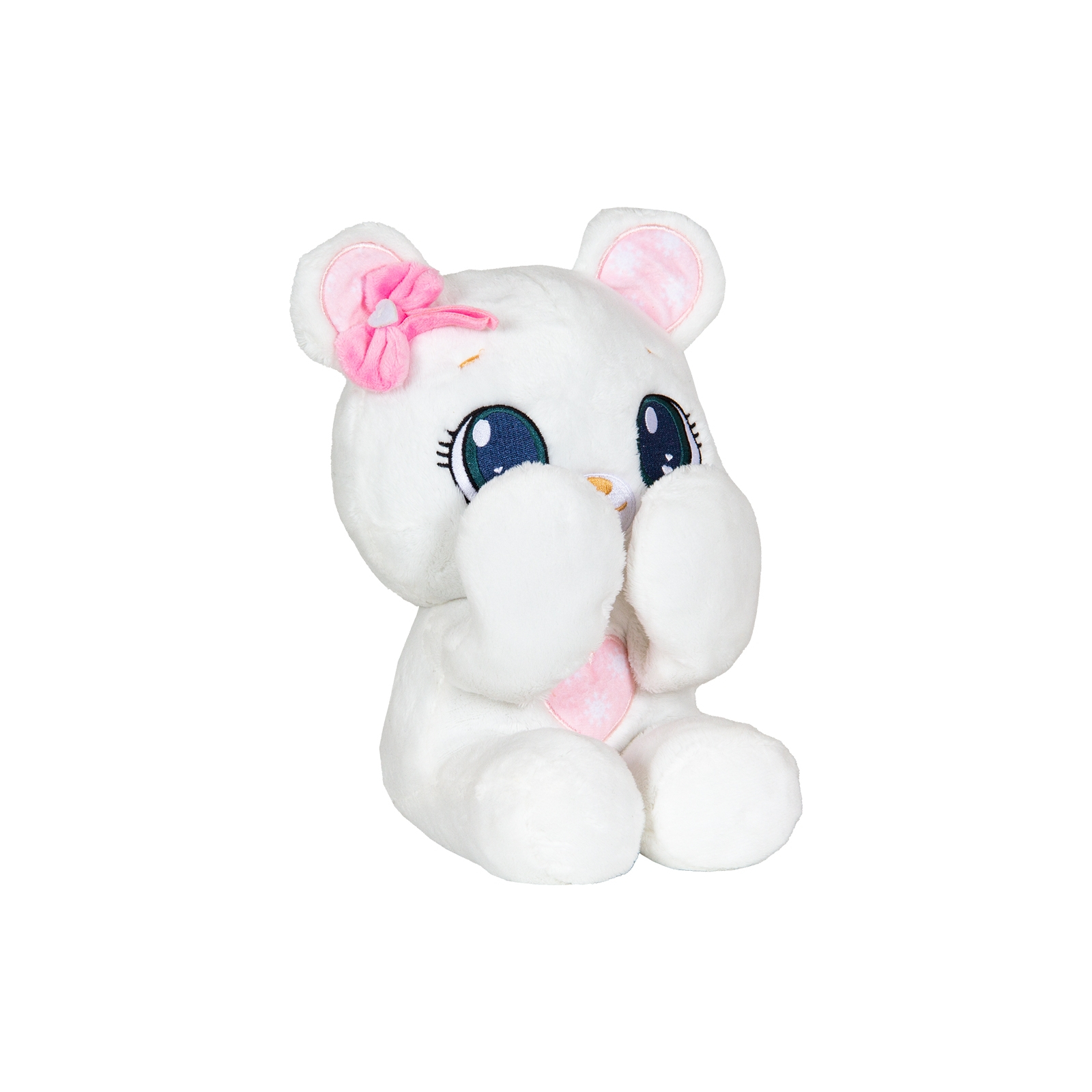 М'яка іграшка Peekapets Білий ведмедик (907874) зображення 2