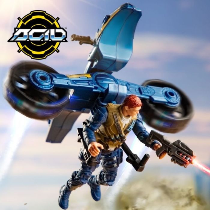 Игровой набор A.C.I.D. MorphoZor Cycle-Glider/МорфоЗор Мотопланер (535001) изображение 7
