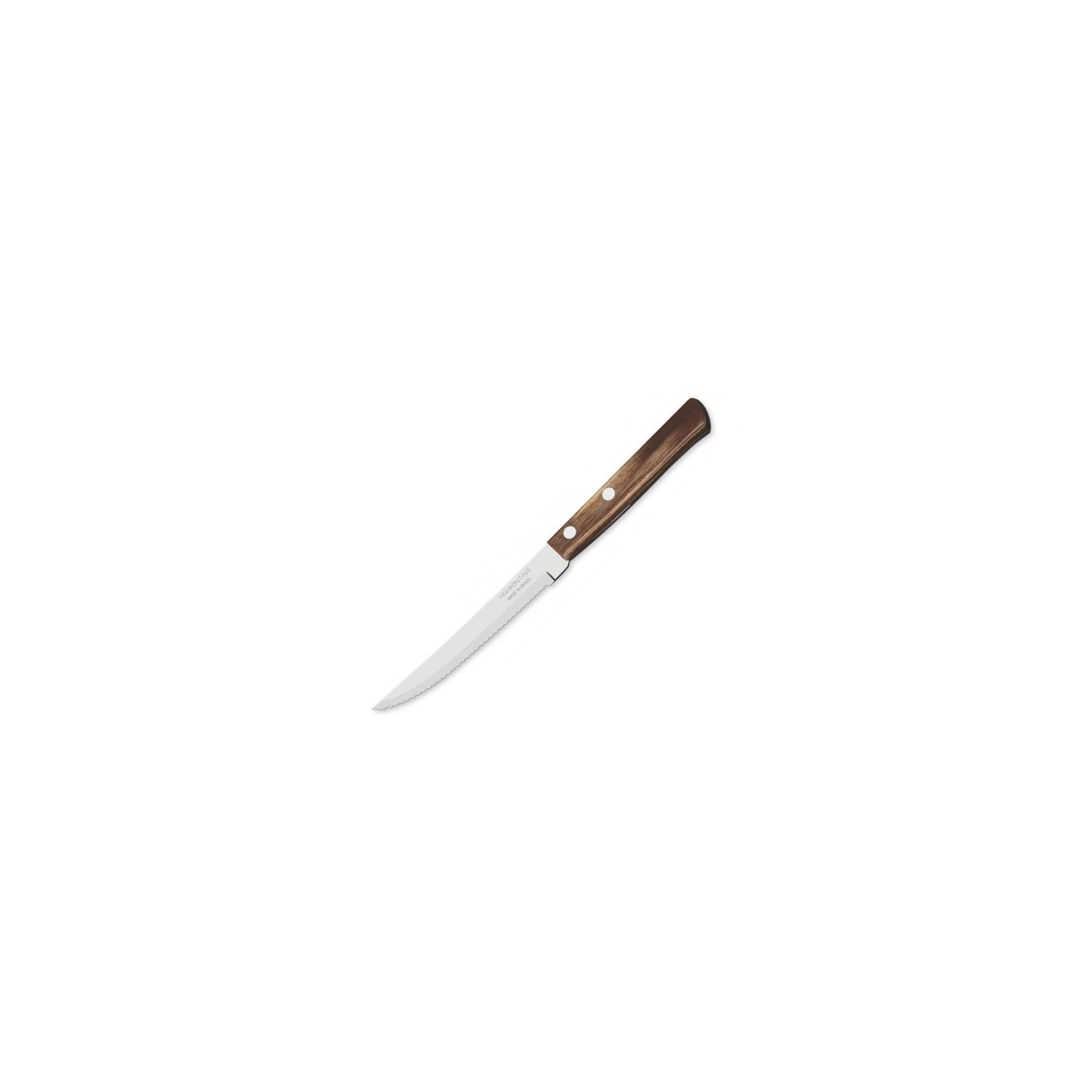 Столовый нож Tramontina Polywood для стейка 6 шт Горіх (21100/695)